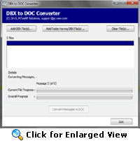 DBX to DOC Converter to