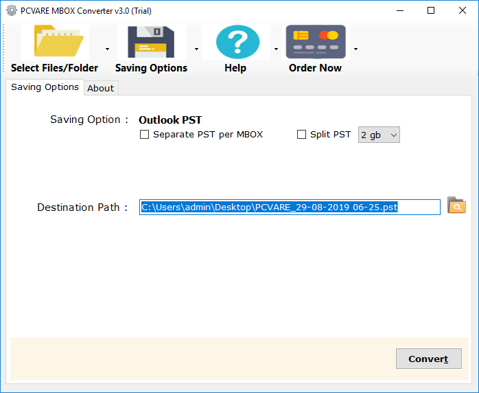 convert mbox to pst online