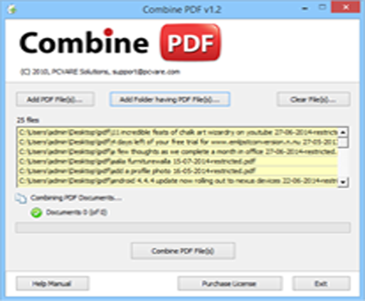use preview to combine pdfs